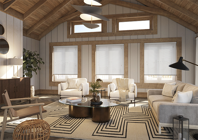 Ecowood, Supreme White Satin - Twist&Fit Venetian Blind - Image 14